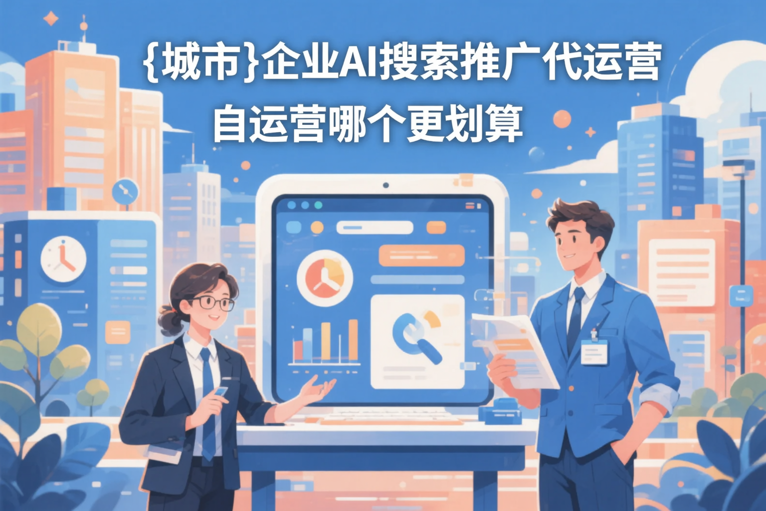 杭州企业AI搜索推广代运营和自运营哪个更划算