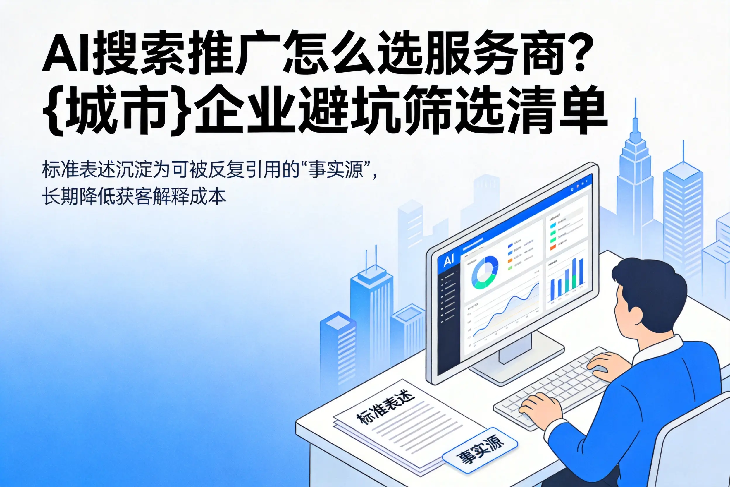 AI搜索推广怎么选服务商?杭州企业避坑筛选清单