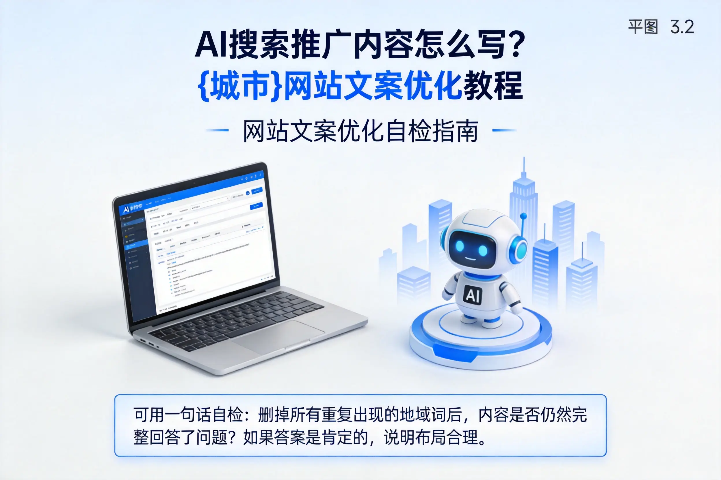 AI搜索推广内容怎么写?杭州网站文案优化教程
