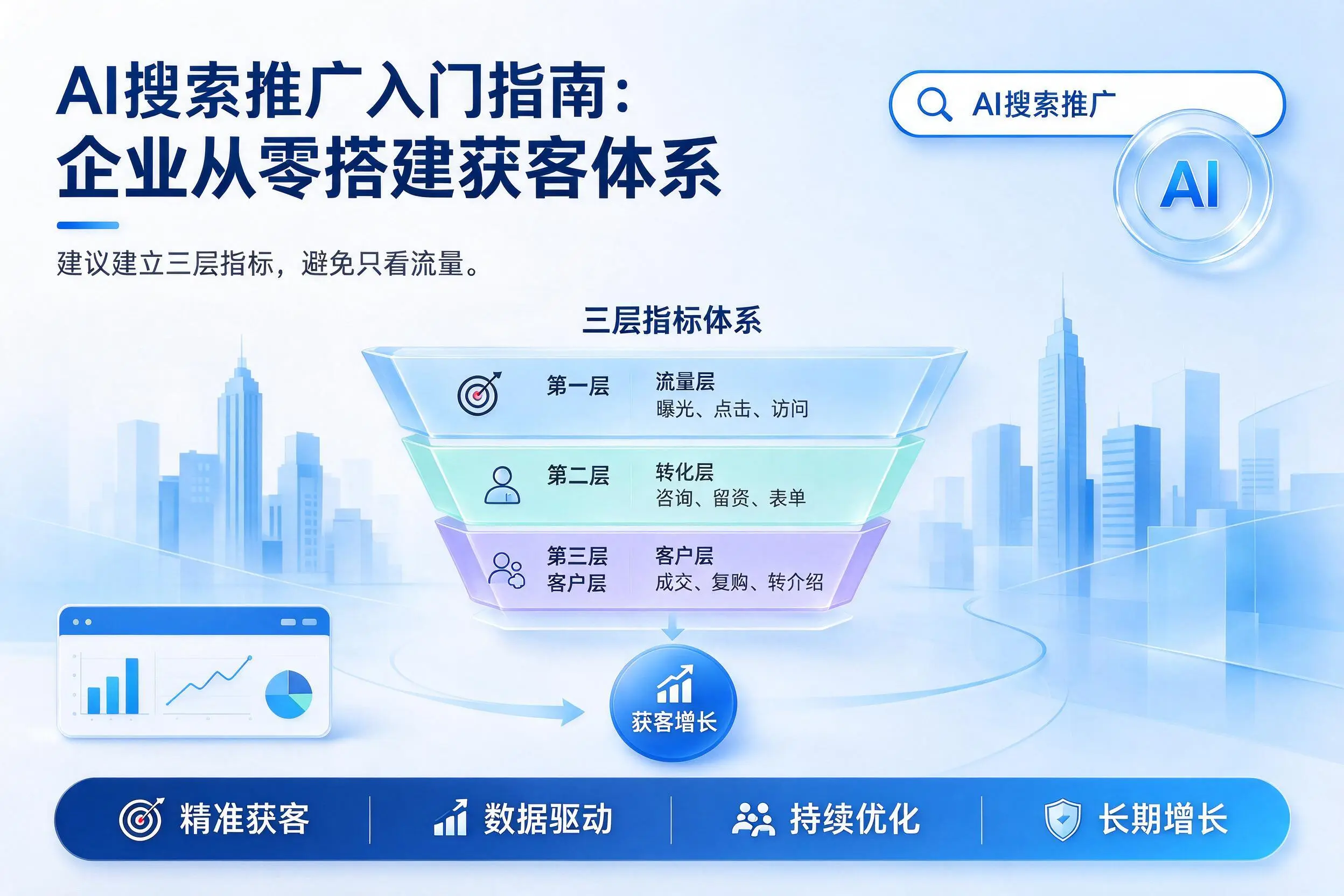 AI搜索推广入门指南:杭州企业从零搭建获客体系